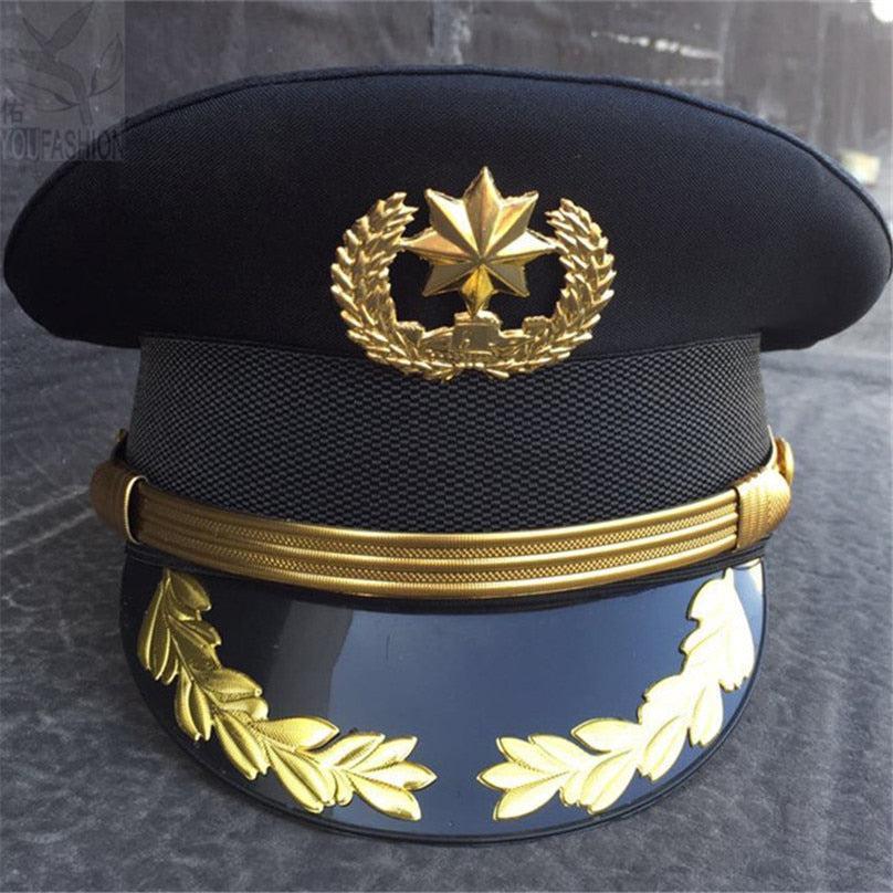 Military officer best sale hat