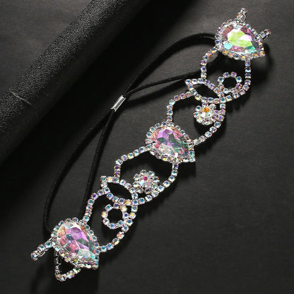 Water Drop Rhinestone Crystal Chain