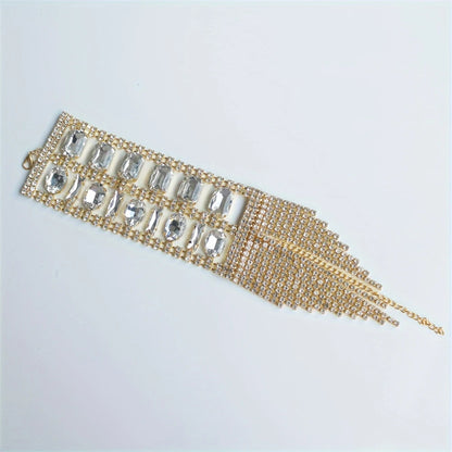 Sparkling Tassel Crystal Bracelet