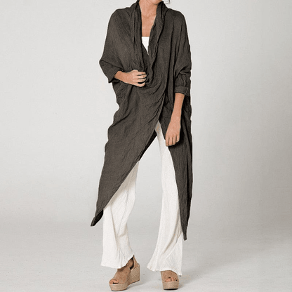 Boho Long Loose Shirt Shirts - The Burner Shop