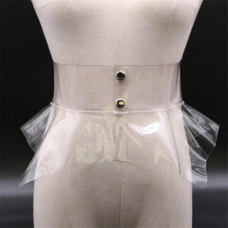 Transparent Waist Belt Corset Belts - The Burner Shop