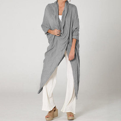 Boho Long Loose Shirt Shirts - The Burner Shop