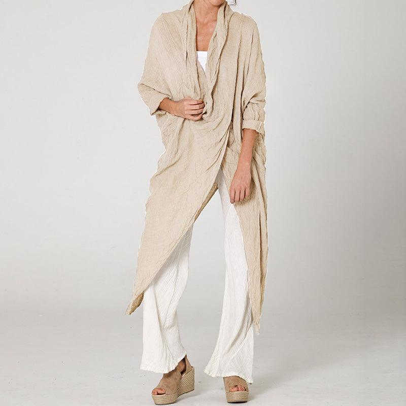 Boho Long Loose Shirt Shirts - The Burner Shop