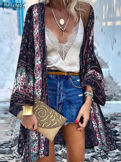 Boho Short Cardigan Cardigans - The Burner Shop