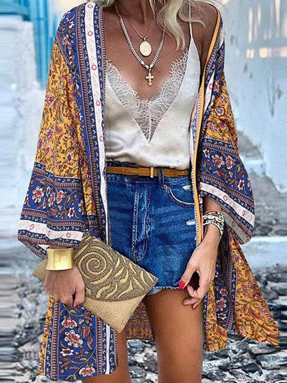 Boho Short Cardigan Cardigans - The Burner Shop