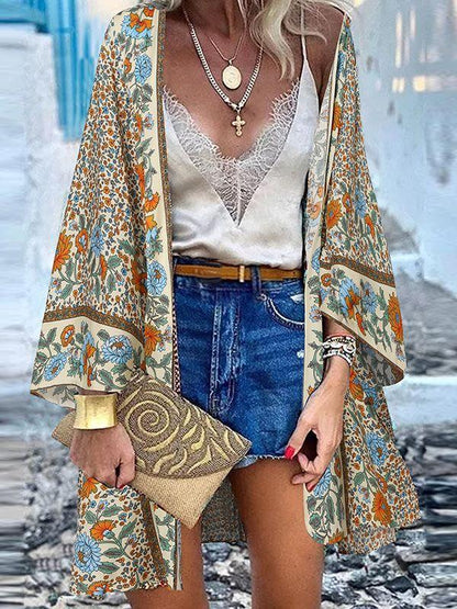 Boho Short Cardigan Cardigans - The Burner Shop