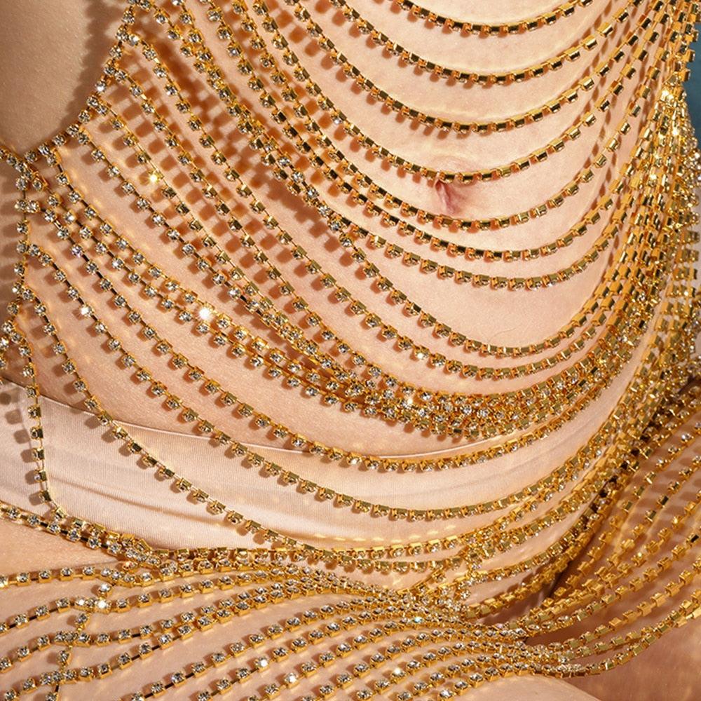 Full body chain on sale jewelry