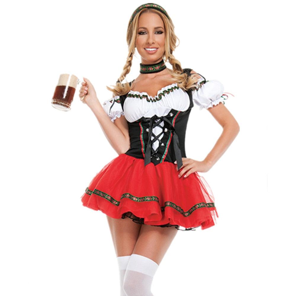 Dirndl Oktoberfest Costume Costumes - The Burner Shop