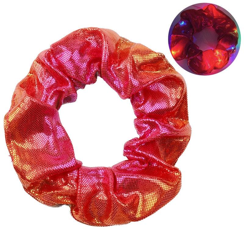 LED Luminous Scrunchies Hair Accessory - The Burner Shop