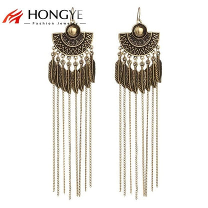 Long Tassel Earrings Earrings - The Burner Shop