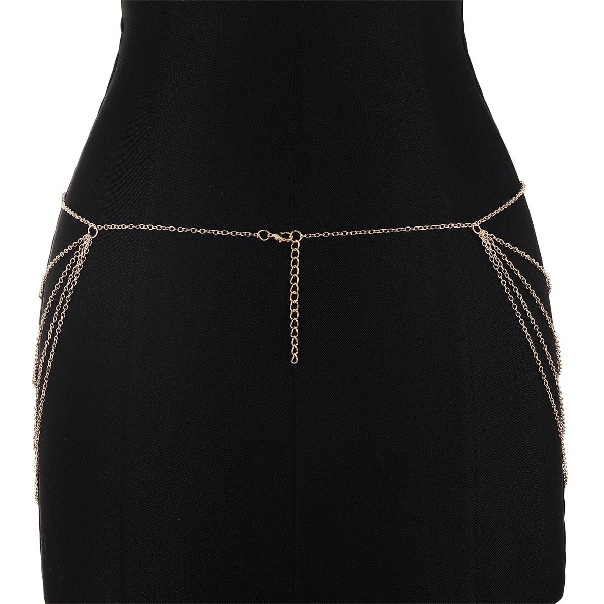 Multilayer Waist Chain Belt Body Chain - The Burner Shop