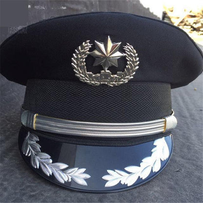 Officer Style Unisex Military Hat Hats - The Burner Shop