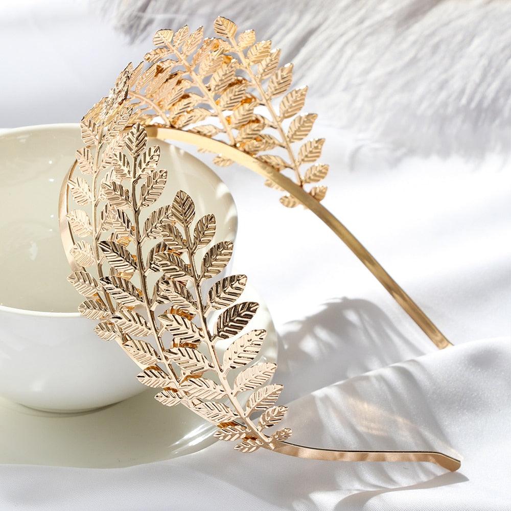 Roman Leaf Crown Headpiece - The Burner Shop