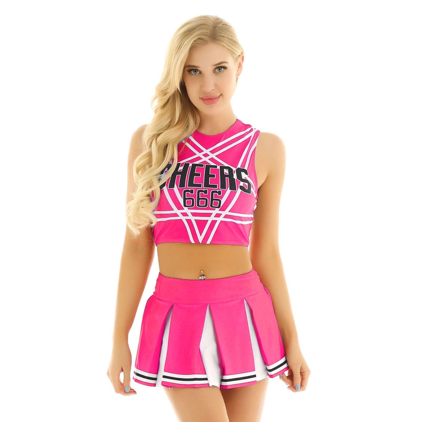 Sexy Cheerleader Costume The Burner Shop